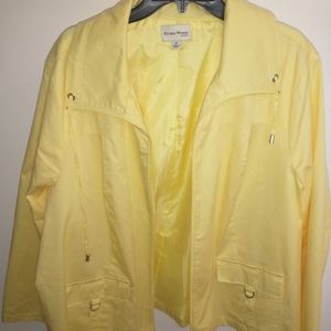 Studio Works Yellow wind breaker size 3x